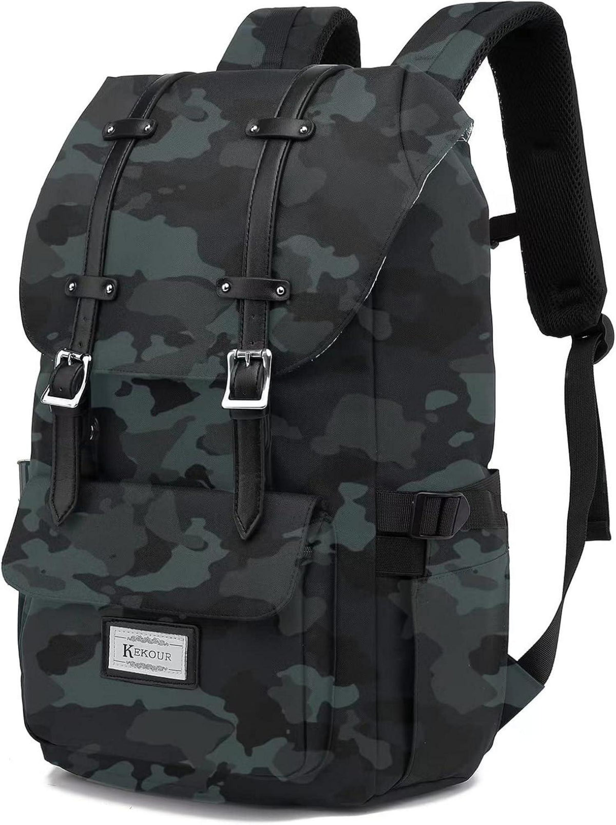 Vintage Wasserdichter Rucksack 15,6 Zoll Laptop Mädchen Jungen