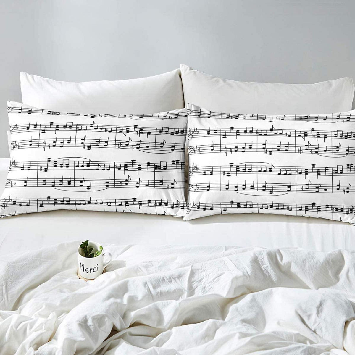 Musikthema Bettwäsche Set für Kinder – 155x220 cm