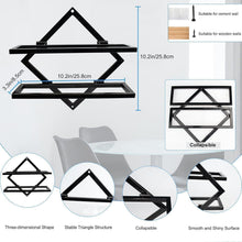 Weinhalter Wand Metall 2 Flaschen Weinregal Schwarz 2 Stück