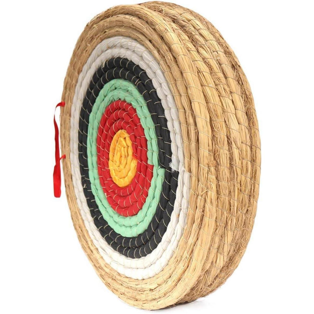 Bogenschießscheibe 50cm Handgefertigt aus Stroh für Kinder & Erwachsene
