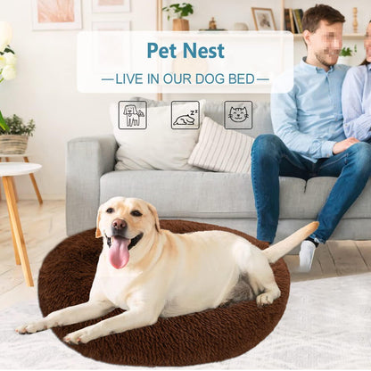 Flauschiges Haustierbett – Gemütliches Hundekissen 5XL (120cm)