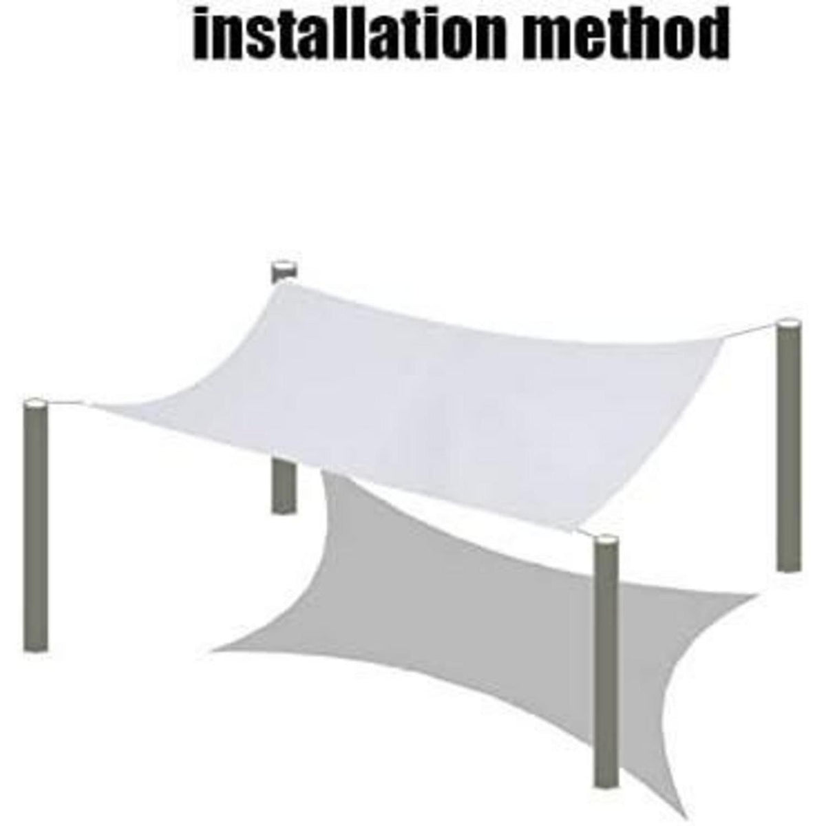 Transparente Abdeckplane 2x3m mit Ösen, wetterfest