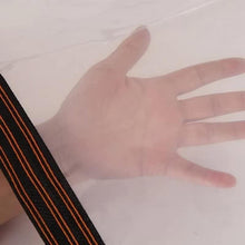 Transparente Abdeckplane mit Ösen, wetterfest, 2x4m