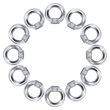 Ringmutter M6 Edelstahl 304, 12 Stück, Hebe- und Aufhängezubehör