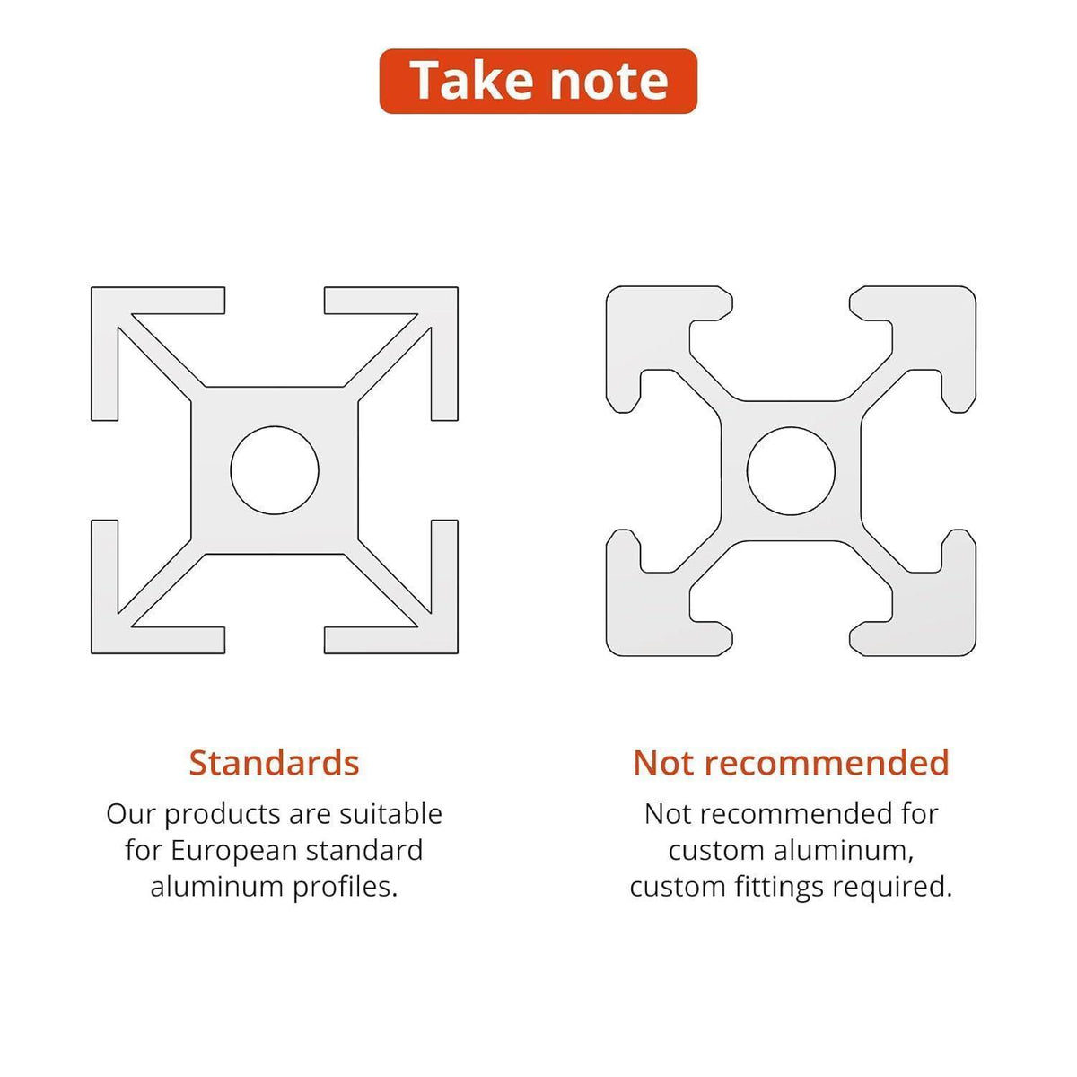 Nutensteine M6 für 30er Aluminiumprofile, 100 Stück