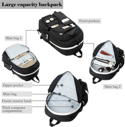 Makukke Schulrucksack Damen Teenager Cute Anime Daypack