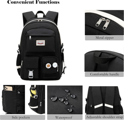 Makukke Anime Rucksack Damen Teenager Mädchen Cute Daypack