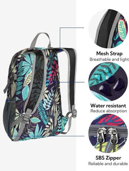 Ultraleichter 20L Faltbarer Trekkingrucksack Outdoor Sport Backpack