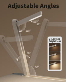 Laptoptisch Bettisch LED Lampe verstellbar mit Schublade und