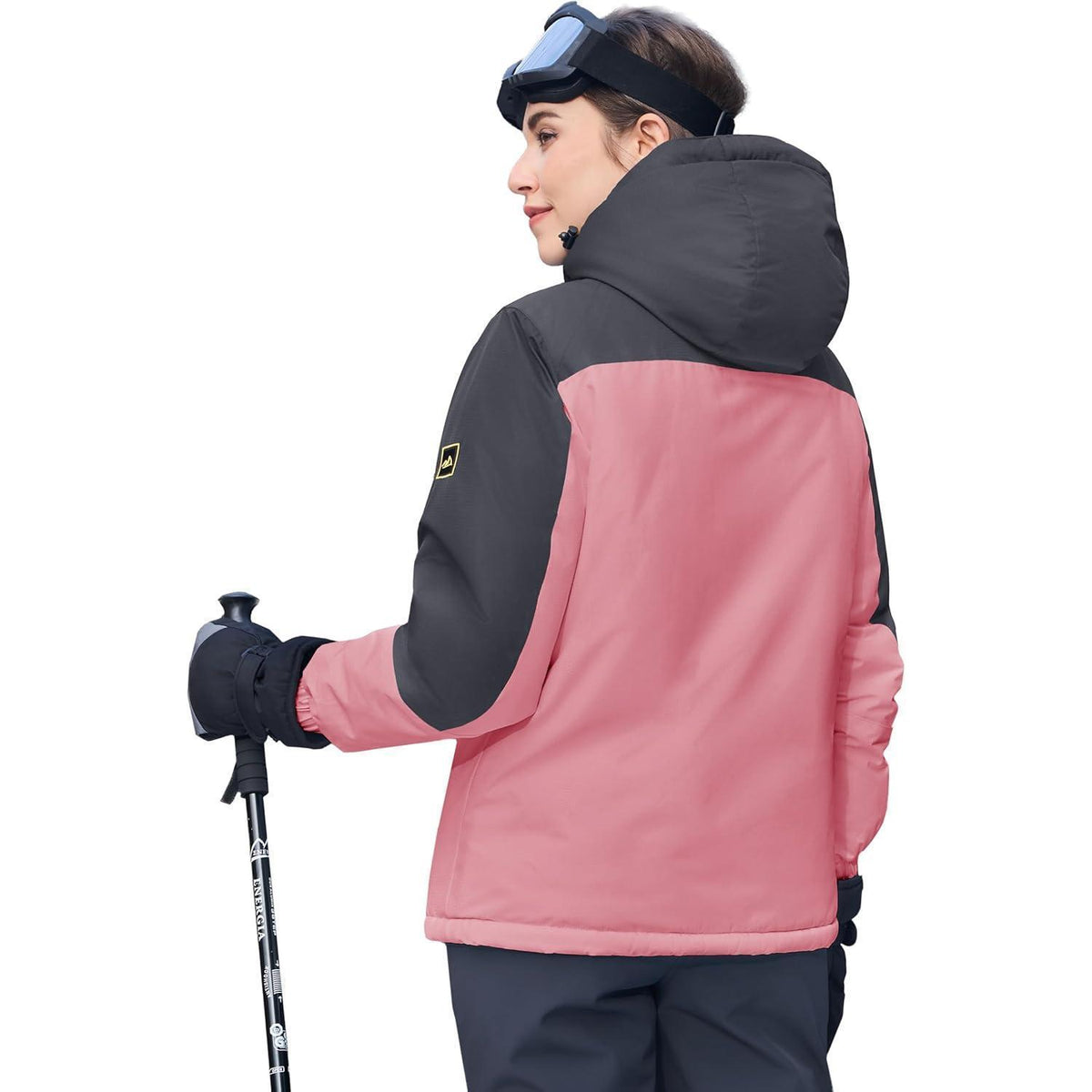 Damen Skijacke Winterjacke mit Fleece – Wasserdicht & Winddicht