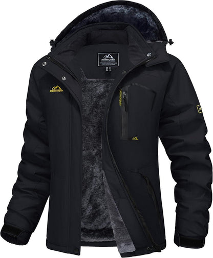 Funktionsjacke Damen Winter Outdoor Softshell Ski Jacke Schwarz