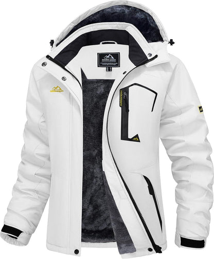 Winterjacke Damen Softshell Outdoor Ski Fleece Winddicht