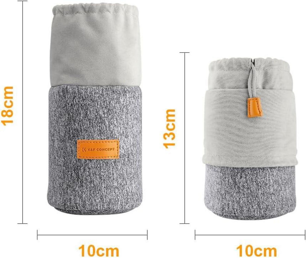 Objektivtasche Neopren Schutztasche für Kameraobjektive 10 * 18cm