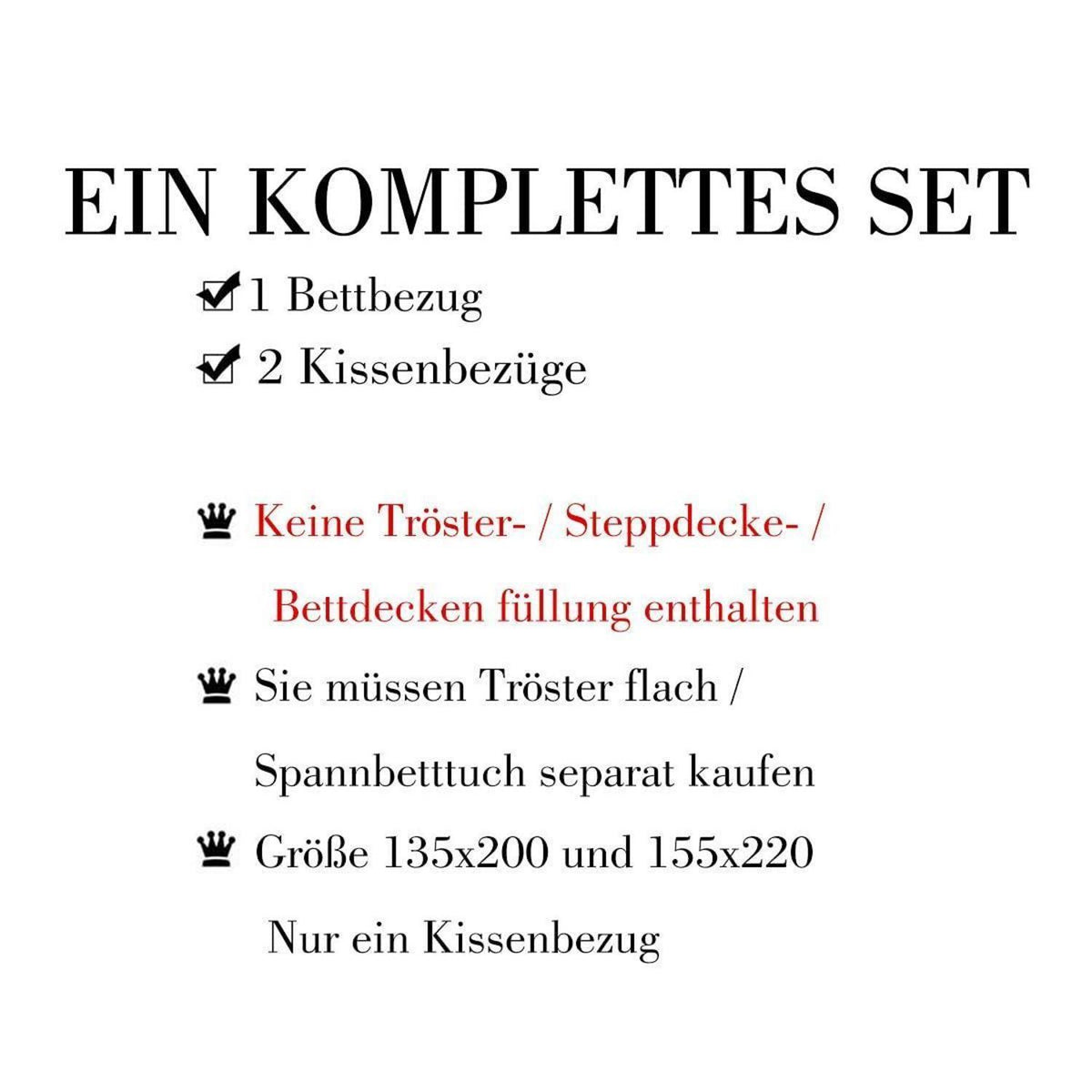 Hochlandkuh Bettwäsche Set 220x240 Braun – Rustikaler Landhausstil