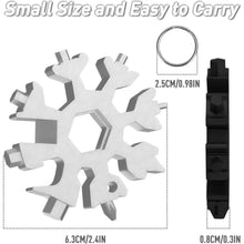 Multitool Schneeflocke 18-in-1 Männer Weihnachtsgeschenke