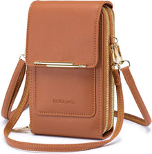 Kleine Handy Umhängetasche Damen 3-in-1 Schultergurte Crossbody
