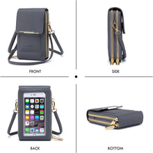 Kleine Damen Handy Umhängetasche Crossbody RFID 2