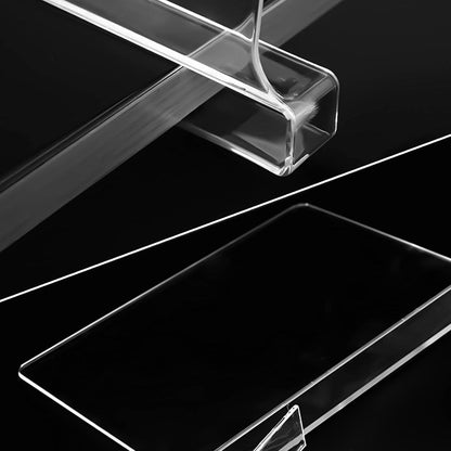 Transparente Acryl-Regalteiler, verstellbarer