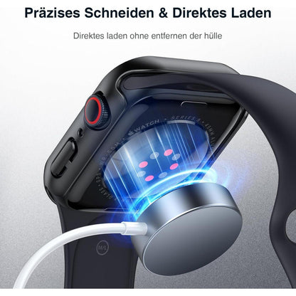 Schutzhülle Apple Watch Series 9/8/7 45mm - Kratzfest & Klar