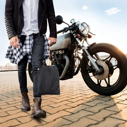 Motorrad Abdeckplane Wasserdicht 300D Oxford XL 220x95x125 cm Schutzhülle