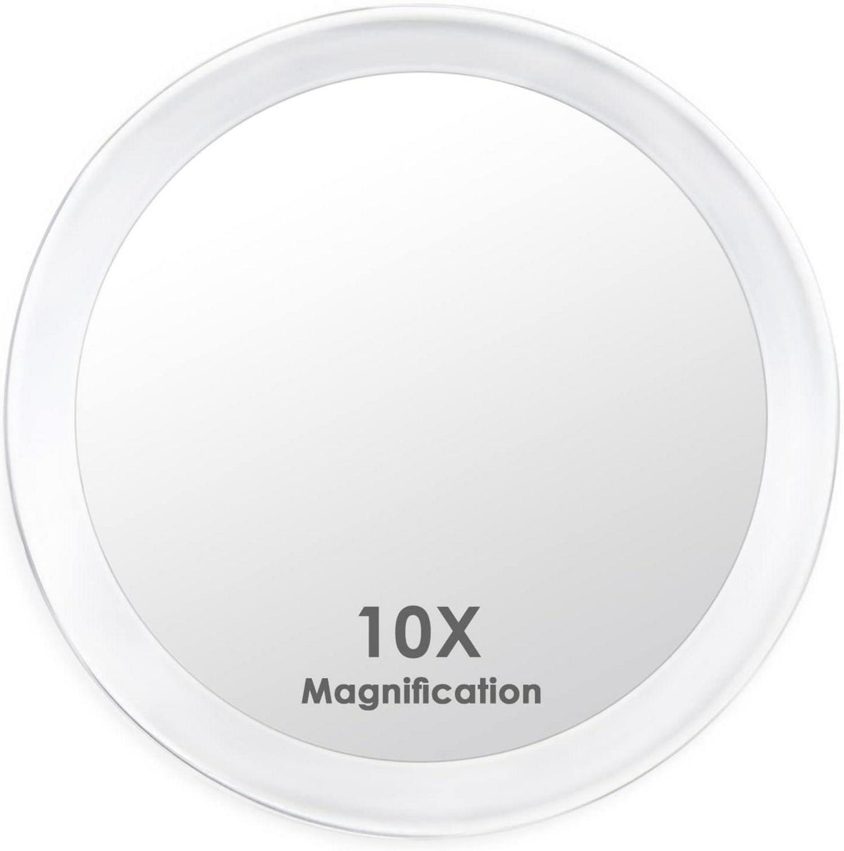 10X Vergrößerungsspiegel mit 3 Saugnäpfen 15cm Makeup Spiegel