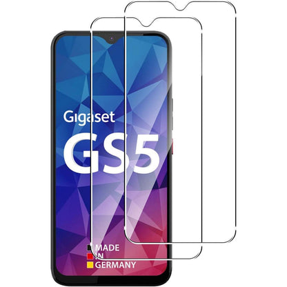 Schutzfolie kompatibel mit Gigaset GS5 Displayschutz 2 Stück
