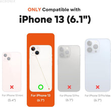 iPhone 13 Silikonhülle Blau Liquid Soft Case Cover 3-Layer