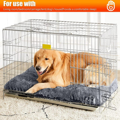 Orthopädisches Hundebett mit Memory Foam & rutschfester Unterseite 2XL Dunkelgrau