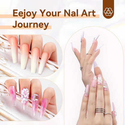 Saviland Acryl Nailart Pinsel Set Größe 8/10/14 Frauen