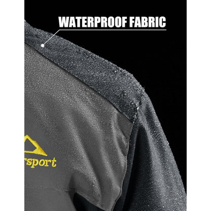 Herren Fleecejacke Winter Warm Gefüttert Winddicht Wasserdicht XL