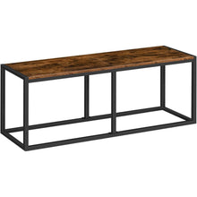HOOBRO Sitzbank Esszimmer Industrial Design Metallrahmen