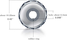 GW 2pcs S925 Silber Spacer Stopper Perlen für europäische