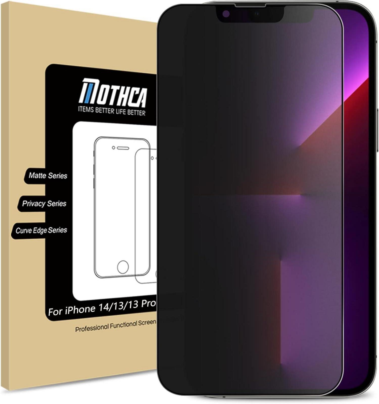 Sichtschutzfolie iPhone 14/13 Pro Matt Anti-Spy Privacy Display