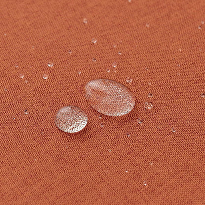 Wasserdichter Outdoor Kissenbezug 2er Set 40x40 cm Orange