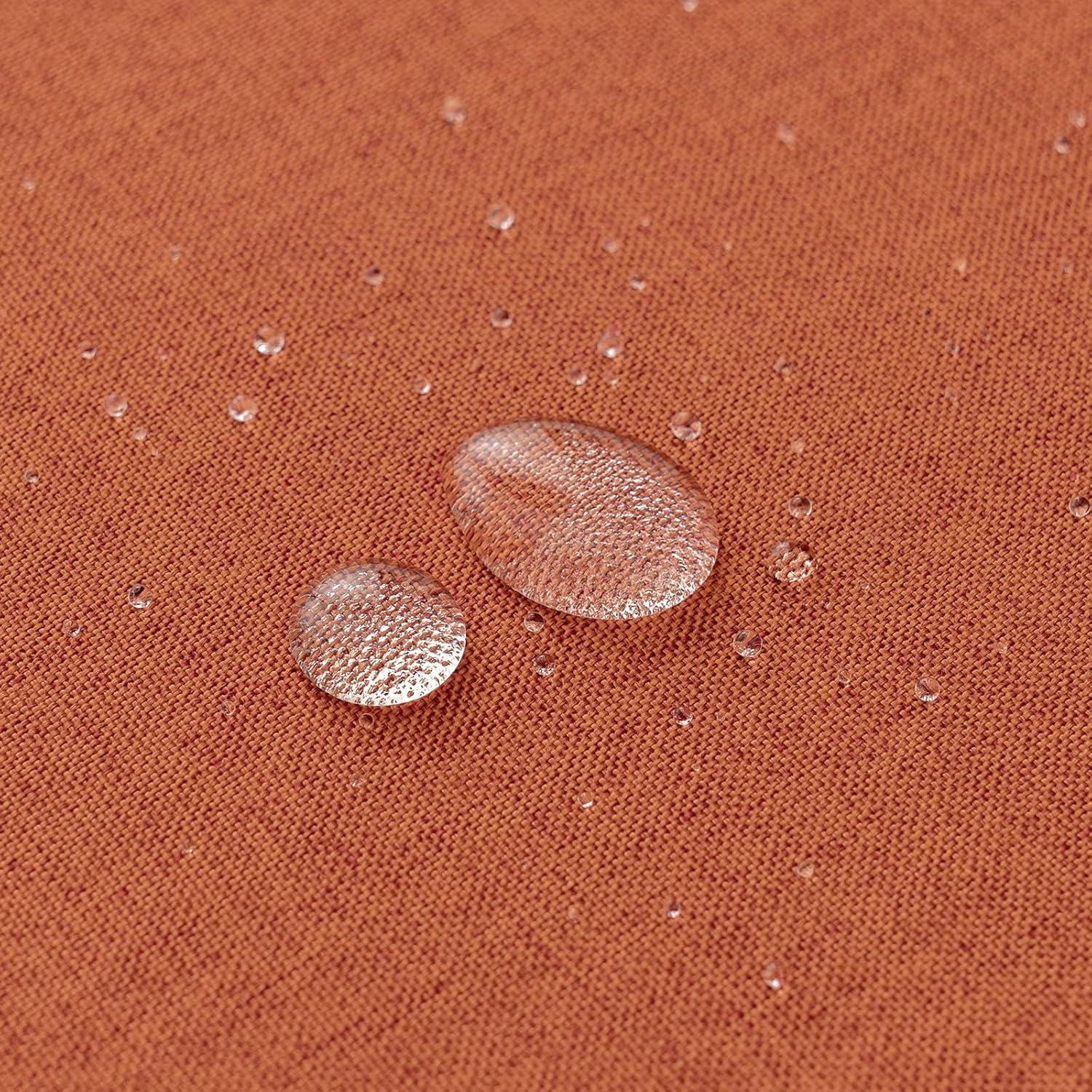 Wasserdichter Kissenbezug 2er Set 45x45 cm Orange