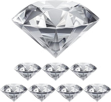 Kristallglas Diamant Set 8-teilig 40mm für Deko & Hochzeit