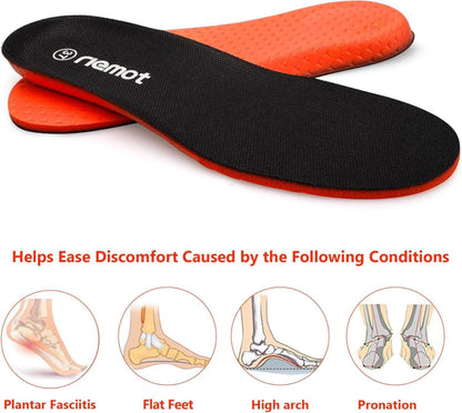 Memory Foam Einlegesohlen Weich und bequem für alle Schuhe