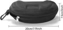 2er Pack Eva Brillenetui Schwarz für Brillen & Sonnenbrillen