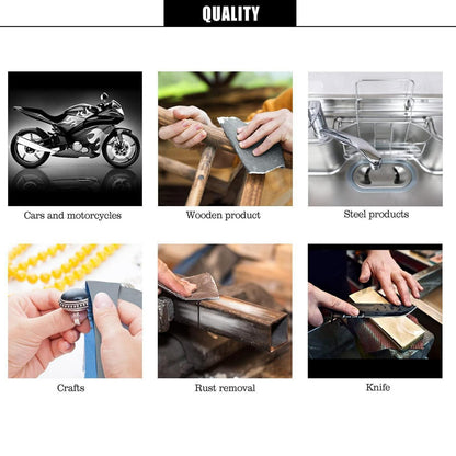 Schleifpapier Set fein & nass, 33 Blätter, 180-5000 Körnung