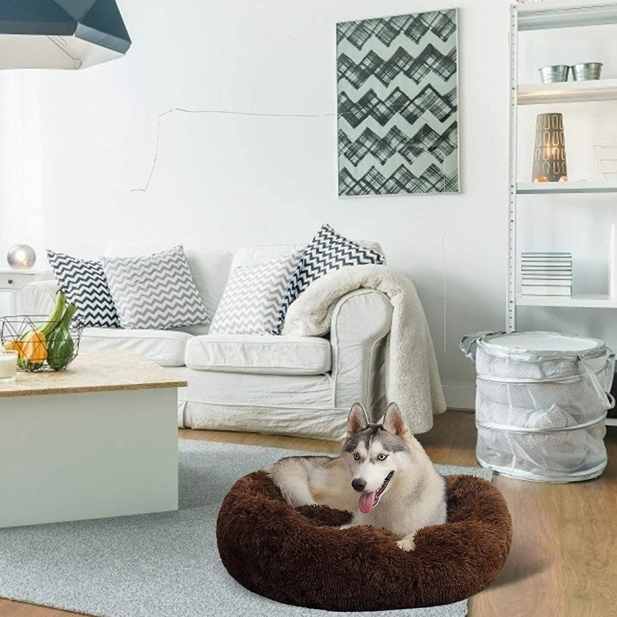 Orthopädisches Hundebett XXL – Waschbar & Kuschelig