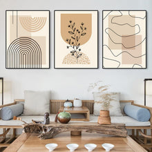 Moderne Premium Poster Set Ohne Rahmen Boho Deko 3er Set