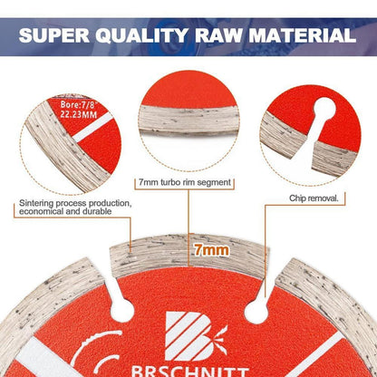 Diamant Trennscheibe 105mm 20er Pack für Stein & Fliesen