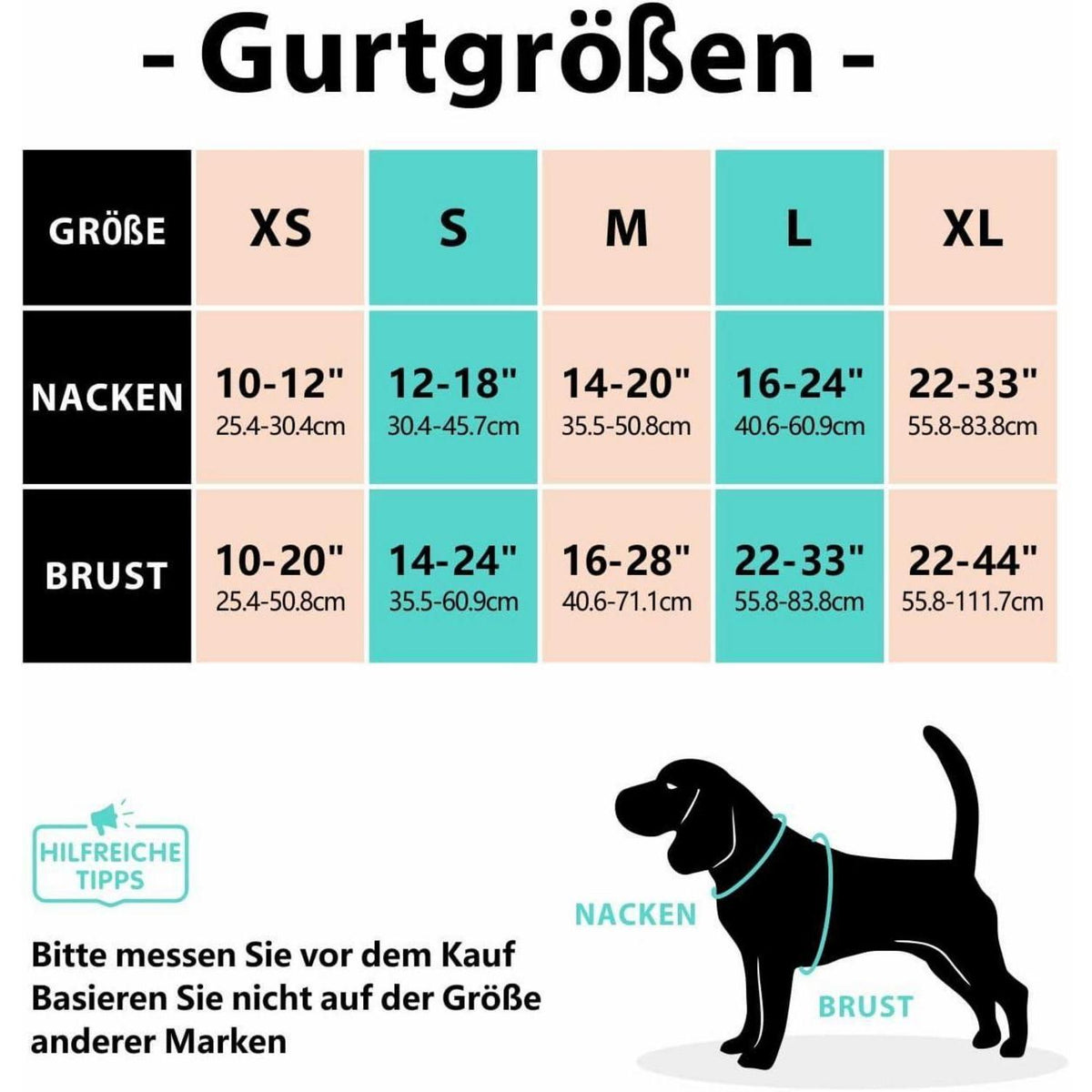 PoyPet Kein Zieh-Hundegeschirr mit Griff, Kariert Beige XL