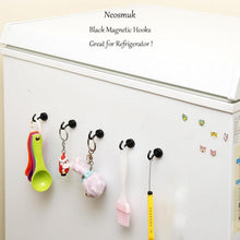 Neosmuk Magnethaken schwarz 10kg Magnet Haken Extra Stark