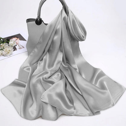 Festlicher Stola Schal aus Satin Chiffon für Damen