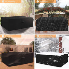 Dokon Gartenmöbel Abdeckung 600D Oxford Wasserdicht