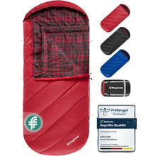 XXL Baumwoll-Deckenschlafsack für warme Nächte im Freien