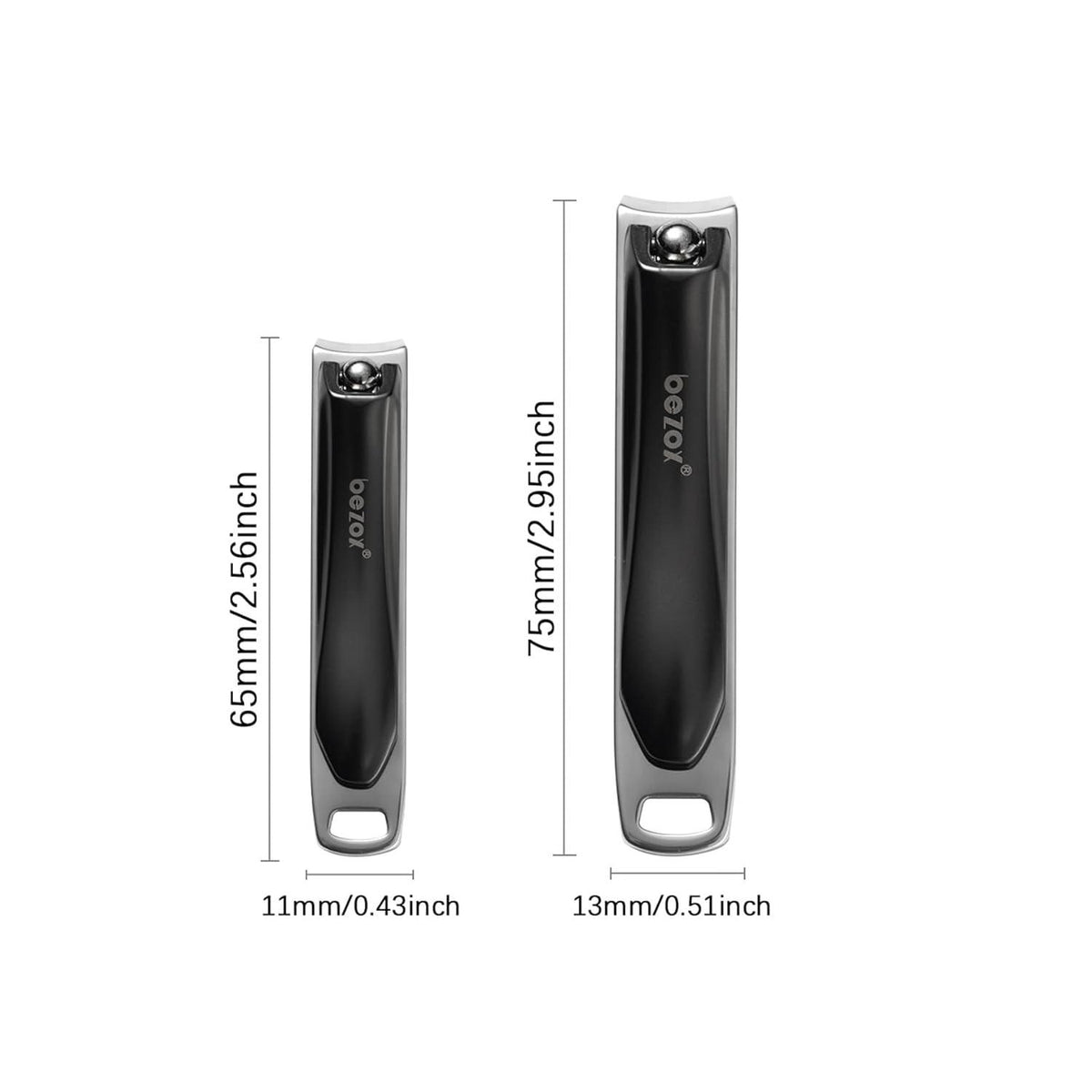 Nagelknipser Set Fingernagel Zehennagel Clipper Knipser 2 Stück