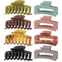 Haarklammer 8 Stück 8cm dickes Haar Rutschfestes Jaw Clips