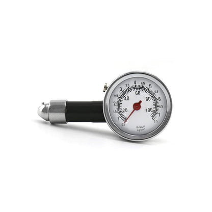 QWORK Reifendruckprüfer 0-100Psi für Auto Fahrrad Motorrad
